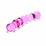 n11032-spectrum-ribbed-glass-dildo-pink-wr-7