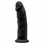 n11121-9-inch-realistic-girthy-silicone-dual-density-dildo-with-suction-cup-black-hr