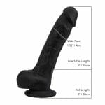 n12033-loving-joy-8-inch-realistic-dildo-with-suction-cup-and-balls-black-size-1